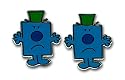 Mr Grumpy Enamel Cufflinks
