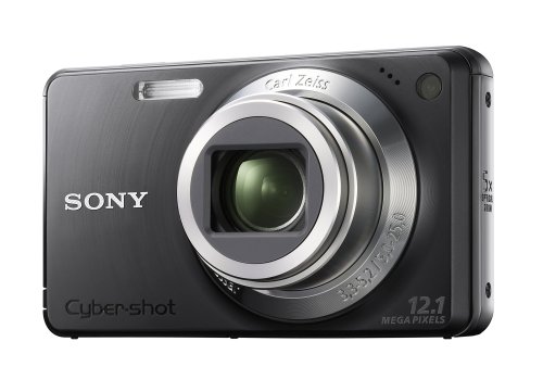 Sony Cyber-shot DSCW270B Digital Camera - Black (12.1 MP, 5x Optical Zoom) 2.7 inch LCD