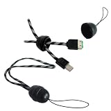 Bluetrade Lanniere Anh&auml;nger mit mini USB Kabel f&uuml;r Smartphones