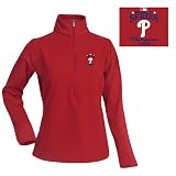 Philadelphia Phillies MLB WS 2008 Champs Frost Pullover For Women (Dk Red)
