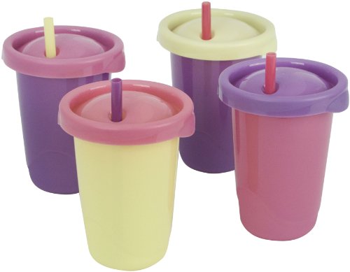the first years 4 pack ziploc straw cup 10 ounce cheap price