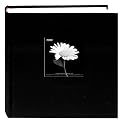 Pioneer 200 Pocket Fabric Frame Cover Photo Album, Deep Black