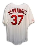 Keith Hernandez Autographed/Hand Signed St. Louis Cardinals White Majestic Throwback Jersey