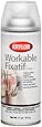 Krylon 1306 Workable Fixatif Spray Clear, 11-Ounce Aerosol