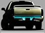 PlasmaGlow | 10391 | LED Truck Tailgate Bar - 60 Inch Version For Full-Size Trucks - Red