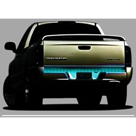 PlasmaGlow | 10391 | LED Truck Tailgate Bar - 60 Inch Version For Full-Size Trucks - Red