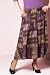 Per Una Speziale Linen Blend Abstract Print Panelled Skirt