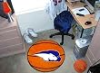 Hofstra Flying Dutchmen 29" Round Basketball Floor Mat (Rug)