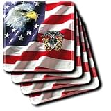US Navy - US Navy Officer Crest - Coasters
