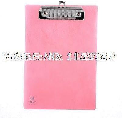 School Office A5 Record List Papers Clipboard Pink