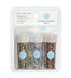 Martha Stewart Crafts Tinsel Glitter, Metallic, 3-Pack