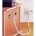 Cable Organizers - LARGE CABLE ZIPPER - WHITE