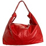 Chocolate Danielle Stud Handle Hobo