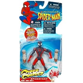 Spectacular Spider-Man Animated Action Figure Spider-Man (Red Spider) (Spider Charged!)