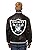 Oakland Raiders Men's Team Leather Jacket with Hand Crafted Leather Team Logos
