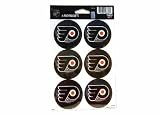 744808 - Philadelphia Flyers 6 Pack Round Magnets Case Pack 24