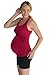 For Two Fitness Signature Maternity Workout Racerback Tank Top