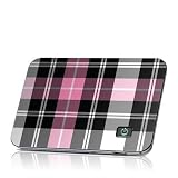 Pink Plaid Protective Decal Skin Sticker for Verizon Novatel MiFi 2200 Mobile Wi-Fi Hotspot Modem