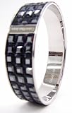 Calvin Klein Stainless Steel Bracelet Bangle with Swarovski Crystals KJ37AB01010