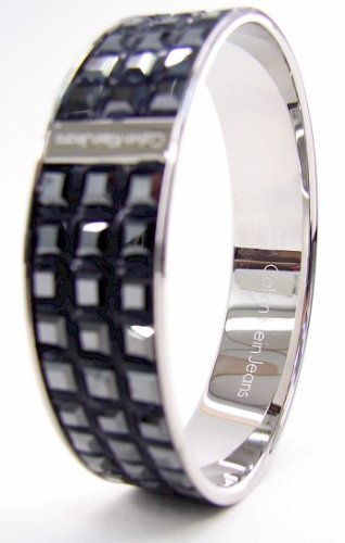 Click here to buy Calvin Klein Stainless Steel Bracelet Bangle with Swarovski Crystals KJ37AB01010.