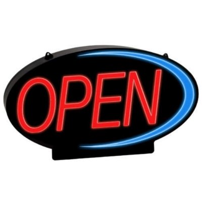 Newon LED Lighted Open Sign