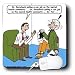 Londons Times Funny Society Cartoons - Rorschach Sham - Mouse Pads