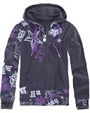 FOX Excalibur Gray Reversible Hoodie