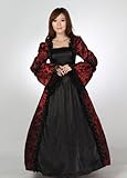 IMAGE OF Victorian Vintage Medieval Evening Dress Gothic Tops Ball Gown Prom SC41011