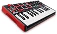 Akai Professional MPK Mini MKII 25-Key Ultra-Portable USB MIDI Drum Pad and Keyboard Controller with Joystick