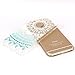 iPhone 6 Case, iPhone 6s Case,JAHOLAN TPU Silicone Gel Soft Clear Case Cover for Iphone 6 6S - Blue Circle Flower Tribal Mandala