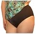 Apparel : It Figures Women's Plus Solid High Waist Brief