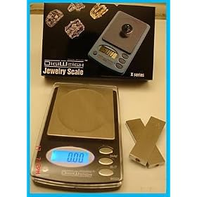 1 New DigiWeigh DIGITAL POCKET SCALE-Gram/Ounce/Carat/Grain-PERFECT FOR Kitchen Food, Gold/Silver, Diamonds/Gemstones & More!! WARRANTY & Accessories!