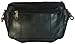 Womens Leather Biker Waist Belt Bag Convertible Cross Body Purse Black