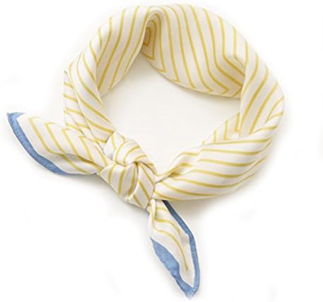 The Genie Marine Square Petit Scarf (Yellow)