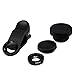Breett Camera Lens Kit with 180° Fish-Eye Lens, Wide Angle Lens, Micro Lens for Smartphones and 
Tablets With Flat Camera