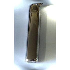 Slimline Brushed Chrome Lighter