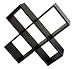 Crisscross Media Wall Storage