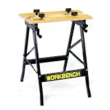 Portable - Folding Project Bench with Vise Clamps