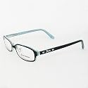 JUICY COUTURE EYEGLASSES JU LONDON 01S6 BLACK BLUE