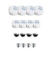 Hearthstone Square 16-Piece Set Service for 4, Floral Serenity