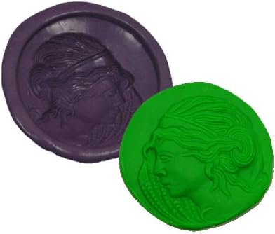 Paula Radke Silicone Mold- Cameo Facing Left