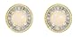 10k Yellow Gold, October Birthstone, Opal and Diamond Earrings