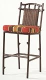 41xJeCEjrKL. SL160  WhiteCraft Chatham Run Wicker Bar Stool without Arms Replacement Cushions