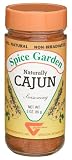 Spice Garden Natural Cajun Seasoning, Hot, 3-Ounce Jar (Pack of 6)