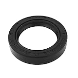 uxcell　スプリングウォーターシール　メカニカルシール　ブラック　ラバー　回転軸　電力部品　35x50x10mm