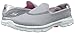Skechers Performance Women's Go Walk 3 Spring Lite Slip-On Walking Shoe,Gray,9 M US