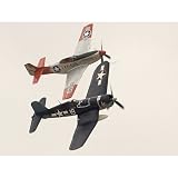 Air Fighters (Two in Formation) Art Poster Print - 11x17