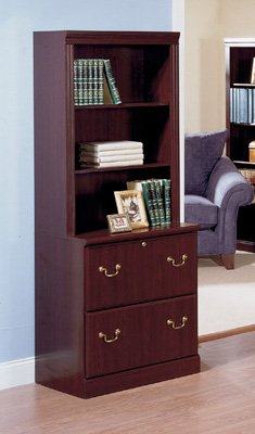 Saratoga Lateral File with Hutch