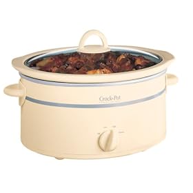 crockpot 3.5 litre cream slow cooker