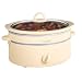 crockpot 3.5 litre cream slow cooker